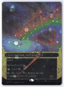 Cascading Cataracts (0095) (Borderless) (Galaxy Foil) R Edge of Eternities: Stel - Image 1