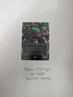 MTG Serialized Keruga, the Macrosage #330/500 - Pack Fresh - NM - Fast Tracked - Image 1