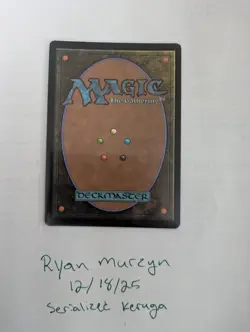 MTG Serialized Keruga, the Macrosage #330/500 - Pack Fresh - NM - Fast Tracked - Image 2
