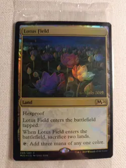Lotus Field M20 Prerelease Foil Sealed - Image 1