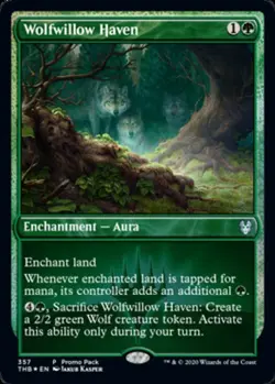 Wolfwillow Haven - Foil Dark Frame Promo - Promo Pack: Theros Beyond Death #357 - Image 1