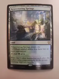MTG Rejuvenating Springs Commander Legends 354/361 Foil Rare - Image 1