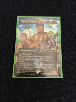 MTG - Final Fantasy / FF - Wakka, Devoted Guardian 477 - Chocobo Track Foil - Image 1