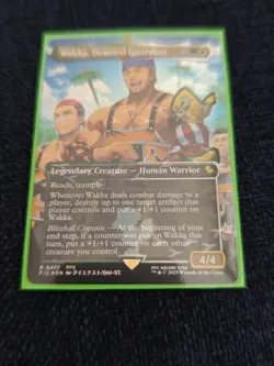 MTG - Final Fantasy / FF - Wakka, Devoted Guardian 477 - Chocobo Track Foil - Image 2