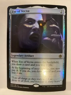 MTG Eye of Vecna Adventures in the Forgotten Realms 243/281 Foil NM - Image 1