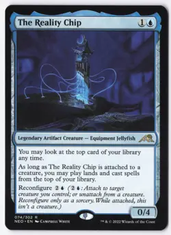 The Reality Chip R Kamigawa: Neon Dynasty 74 NM - Image 1