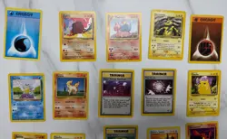 Lot of 20 Pokemon Cards Base Set including Gold Berry Pokemon Tool 93/111 - Image 2