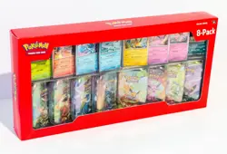 Pokemon TCG Prismatic Evolutions 8-Pack Mini-Tins with Promo Cards, Costco - New - Image 1