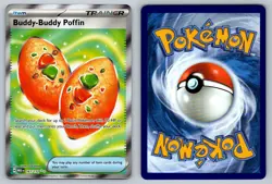 Buddy-Buddy Poffin - Mega Evolution - - Ultra Rare - 167/132 - Pokemon - - NM - Image 1