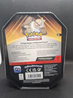 Pokemon TCG Slaking Triple Whammy Collector's Tin NEW FACTORY SEALED - Image 3