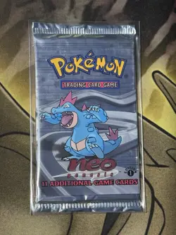 Wizards of the Coast Pokemon Neo Genesis 1st Edition Booster Pack 742818062732 - Image 1