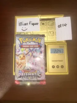 VERY HEAVY! GOD PACKUUU 22.43 Prismatic Evolutions Pokemon TCG Booster (SEALED) - Image 1