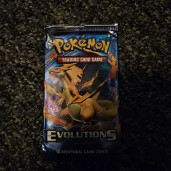 Pokemon TCG XY Evolutions Booster Packs 4 Pack Full Art Set *EMPTY - Image 3