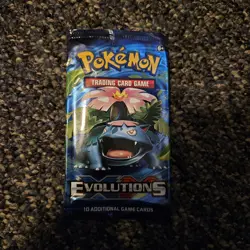 Pokemon TCG XY Evolutions Booster Packs 4 Pack Full Art Set *EMPTY - Image 4