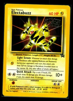 Electabuzz (Movie Promo) Promo WoTC Promo 02/53 LP - Pokemon TCG - Image 1