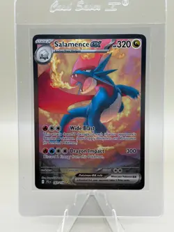 Pokemon Salamence ex NM Journey Together SIR 187/159 - Image 1