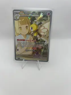 Lillie's Ribombee 164/159 Illustration Rare Journey Together Pokemon Near Mint - Image 1