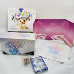 Pokemon Prismatic Evolutions ETB Elite Trainer Box EMPTY W Some Extras - Image 1