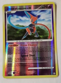 Pokemon Deoxys Speed Forme 26/146 Legends Awakened Reverse Holo - Image 1