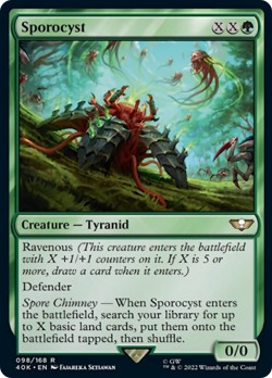 Sporocyst Warhammer 40,000 PLD Creature Rare MAGIC MTG CARD ABUGames - Image 1