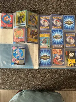 Vintage Pokemon & Digimon Card Binder Lot Base Set Gym Promo PokeTrivia - Image 4