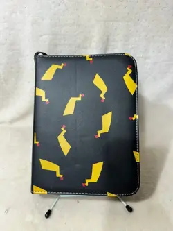 Pokemon Card Binder Lot 400 Cards with Brand New Binder Excellent Collection Set - Image 1