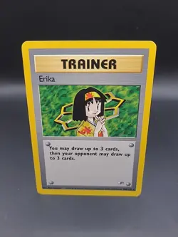 Pokemon card - Erika Trainer - Gym Heroes 100/132 - LP - Image 1