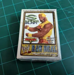 WWE Raw Deal Summer Slam Hulk Hogan CCG Sealed 61 Card Starter Deck - Image 1