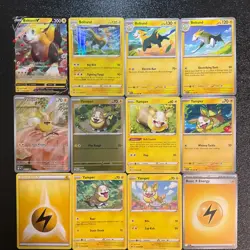 x10 Boltund Yamper SIR HOLO Rare collection pokemon cards Mixed lot 🐶⚡cute - Image 1
