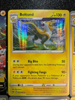 x10 Boltund Yamper SIR HOLO Rare collection pokemon cards Mixed lot 🐶⚡cute - Image 3