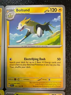 x10 Boltund Yamper SIR HOLO Rare collection pokemon cards Mixed lot 🐶⚡cute - Image 5