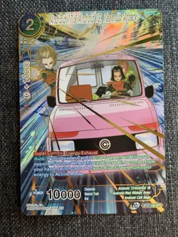 Dragon Ball Super Master Android 17 & 18's Team-Up Attack Card BT 17-136 SPR NM - Image 1