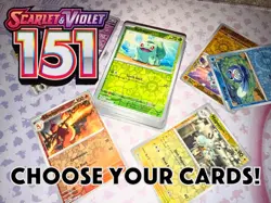SV 151 Pokemon TCG Singles - Reverse Holo - Choose Your Card - Image 1