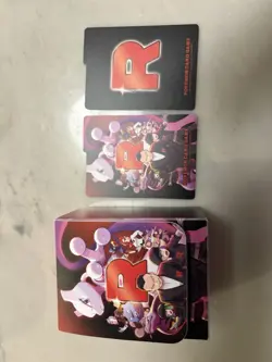 Pokemon Team Rocket Deck Box Card Game Storage Case 2025 - Image 4