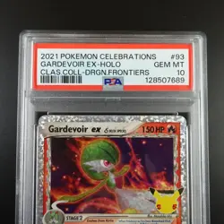 PSA 10 Gardevoir ex 93 Pokemon Celebrations Classic Collection Holo Graded Card - Image 2