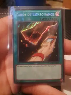 Yu-Gi-Oh! TCG Cards Of Consonance Lckc-en092 secret rare - Image 1