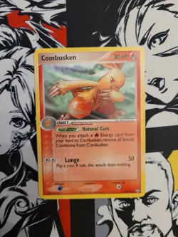 COMBUSKEN 29/108 EX Power Keeper's - Non Holo Pokemon TCG Card 2007 - NM - Image 1