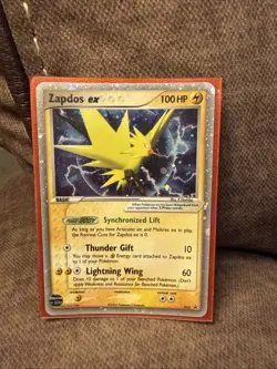 Zapdos ex 033 Black Star Promo 2005 Holo Rare Pokemon Card TCG - Image 1