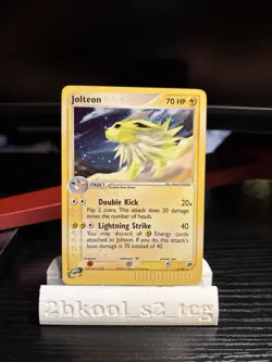 Jolteon 6/100 EX Sandstorm Holo Rare Pokemon Card NM - Image 1
