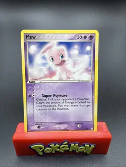Mew 111/110 - EX Holon Phantoms - Non-Holo Secret Rare - Pokemon Card TCG - MP - Image 1