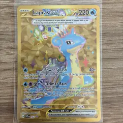 Lapras ex 164 Pokemon TCG Promo SV: Scarlet & Violet Promo Cards Near Mint - Image 3