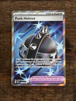 Punk Helmet 121/094 - Pokemon Card TCG - Phantasmal Flames Illustration Rare -NM - Image 1
