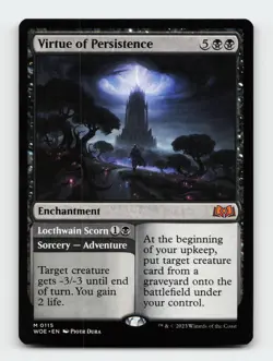 Virtue of Persistence Wilds of Eldraine Magic The Gathering MTG Card - Image 1