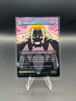 Eddie Brock (0233) (Borderless) Marvel's Spider-Man Foil - Image 1