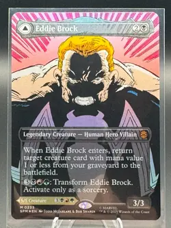 Eddie Brock (0233) (Borderless) Marvel's Spider-Man Foil - Image 2
