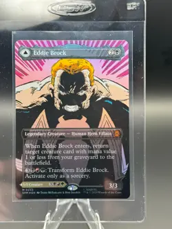 Eddie Brock (0233) (Borderless) Marvel's Spider-Man Foil - Image 5