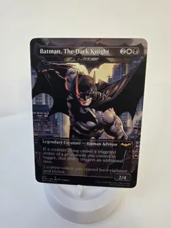 Teysa Karlov Borderless Playtest Card Mtg Batman Dc Comics Universe Matte - Image 2