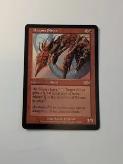 Mint/Near-Mint, English - 1 x MTG Magma Sliver Legions - Image 1