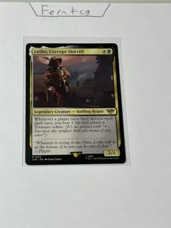 Magic Lotho Corrupt Shirriff Rare NM The Lord of the Rings Ships Same Day! - Image 1