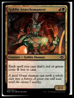 Modern Horizons 2 #200 Goblin Anarchomancer - Image 1